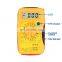 DT-831B compact design with test leads inside digital multimeter