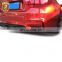 3D style carbon front lip rear diffuser for BNW 4 series F32 M4 rear lip