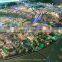 Zone planning miniature city model, 3d modeling service