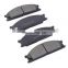 China brake pads making machine make D333 wholesale ceramic front brake pads for nissan auto spare parts