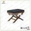 WorkWell good fabric or pu dining room stool with X-LEG Kw-D4173