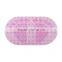 Foot shape bath mat plastic spike mat