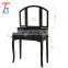 Eco-friendly Bedroom Furniture Wooden black Dressing Table With Mirror