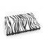 Custom Shape Zebra Grain Eyeshadow Palette 6 Hole Makeup Palette Cardboard Cosmetic Package Oem