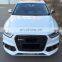 Car accessories Auto Body Kit For Audi Q3 High quality RSQ3 Style Front Bumper With grill All Accessory 2013 2014 2015