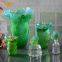 SAINT-VIEW Crystal Madkhan Burner Mubkhar Bakhoor Censer Tray Set Liuli Decor