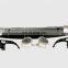 Automotive Exhaust Pipe Tail Throat Rear Bumper Diffuser For Audi RS6 2017