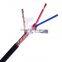 2 Core Signal Transmission Cable 2*1.5Mm Control Operation Wire Black Pvc Cable