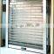 Electric Crystal Rolling Door Polycarbonate Transparent Roll-up Door for Shop