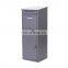 Outdoor Metal Package Mail Box Standing Letter Box Large Freestanding Parcel Post Box Security