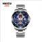2020 NIBOSI 3D Skull Men Watch Brand Luxury Steel Quartz Men Watches Waterproof Retro Fashion Gold Black Clock Relogio