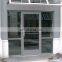 aluminum frame design office entry door for commerical with door closer