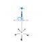 HC-M092 Hot Sale Stainless steel IV Pole infusion stand Steel Medical Drip Stand