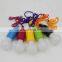 Bulb Shaped Led Color Cord Lamp