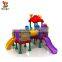 Commercial Outdoor Kids Zone LLDPE Playsets Indoor Playground Plastic Slide Children House Equipment for Sale
