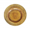 Embossed Rose Gold Glass Wedding Charger Plates Wholesale