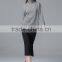 Special Design Strips Pullover Collar Sexy Knitwear Knit Sweater for Fashion Leads