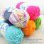 Factory Milk Cotton Yarn 5ply Acrylic Hand Knitting Yarn for Crochet