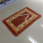 Soft Silk Velvet Padded Gift Tassel Mosque Islamic Muslim Prayer Mat Rug with Tassel