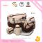 wholesale large capacity multi- functional Mummy baby Diaper Bag five sets