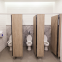 high quality factory price waterproof toilet cubicle partition board compact laminate toilet cubicle or public toilet door