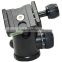 Double Directions Damping Adjustable Tripod Ball Head for Carbon Fiber Camera Tripods Camera Sliders