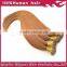 Qingdao 100% loose human hair bulk extension