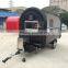 black mobile food trailer food truck Multi-functional mobile food trucks mobile food carts Can be customized food trucks