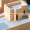 cutomized miniature architectural 3d printed model