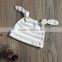 thin organic cotton baby hats baby beanie with long ear design for newborn baby