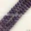 8mm colorful Volcanic rock lava round beads 15.5"