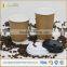 Attractive custom print double wall hot paper cups and lids