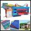 Double layer corrugated trapezoidal roof tile wall panel machine glazed tile forming machine floor decking forming machine