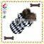 Fashion Louis checkerboard dog rain hat coat