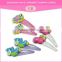 Kids fashion factory wholesale custom shape resin magnetic flower hair accessories