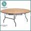 Outdoor banquet wooden folding dining table and chiavari chair