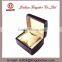 Jinhua Supplier Handmade Rectangular Plastic Watch Box Velvet Pillow Lid