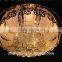 Modern Crystal LED Ceiling Pendant Lights Cool White Fixture Chandelier Lamps