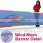 Advertizing stand customized size vinyl photo printing vinyl banner