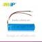 MP--18650 2200mAh 3.7V lithium ion rechargeable battery for connector