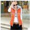 The new spring and winter short down padded vest ladies slim vest waistcoat dress coats and jackets woman