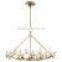 Contemporary lovely design glass chandelier with luxury bird