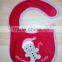 infants & toddlers&children cotton baby bibs customized logo available little santa red bibs christmas cutie