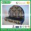Navy Blue Chevron Ikat Pattern Ikat Wooden Block Perpetual Calendar