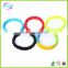 Good looking Silicone twist bangle bracelet