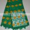 Hot selling african cord lace fabric new design ladies suits small followers with rhinestone