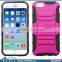 Rubberized Combo Heavy Duty Armor Case for iPhone 6 Plus 5.5 Inches, with Stand Function