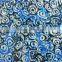 Esse Textile Hot selling knitted fabric FDY fabric blue flowers printed fabric
