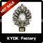 KYOK 2016 Fashionable Windows Design High Quality Chrome Curtain Rod Finials