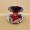 Shiny Silver Beauty Personal Care Custom Makeup Mirror / Pocket Mirror Wholesale